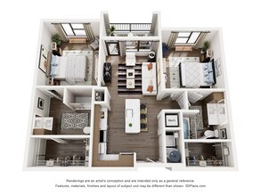 B1 HC 2103 floor plan